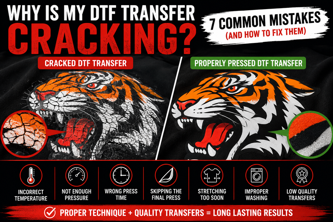 Why Is My DTF Transfer Cracking?