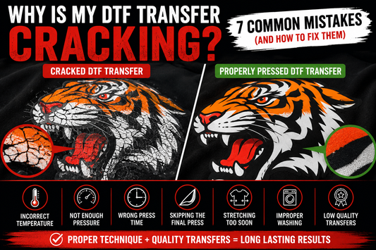 Why Is My DTF Transfer Cracking?